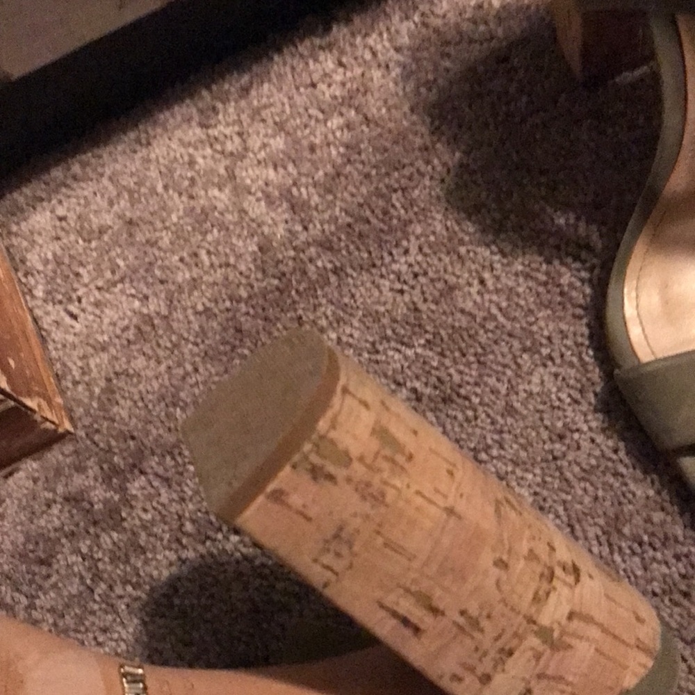 SEXY CORK HEEL SCHUTZ w dust bags - Picture 6 of 8